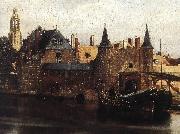 VERMEER VAN DELFT, Jan View of Delft (detail) et oil painting on canvas